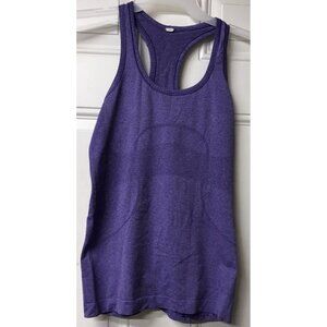 Lululemon Women's Swiftly Tech Racerback Heathered Iris Flower Size 6